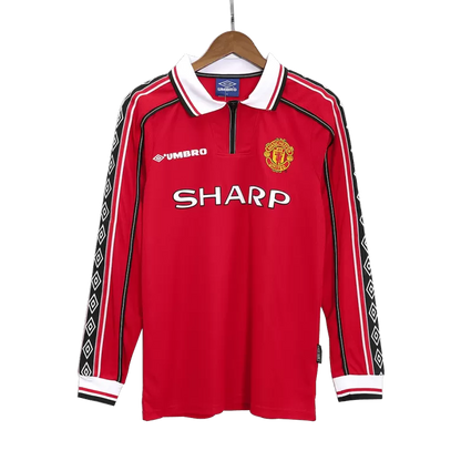 Camisola Manga Comprida M-United 1998-99 Principal
