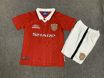 Kit Criança M-United 1999-00 Principal Final UCL