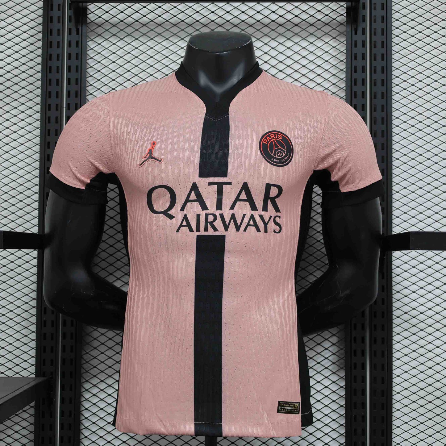 Camisola FC Paris Saint-Germain 2024-25 Alternativa Laranja Versão Jogador