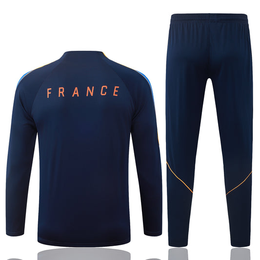 Fato de Treino França 2026 - Camisola com Fecho
