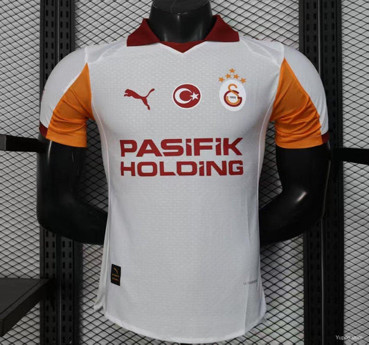 Camisola Galatasaray 2025-26 Alternativa Branca Versão Jogador