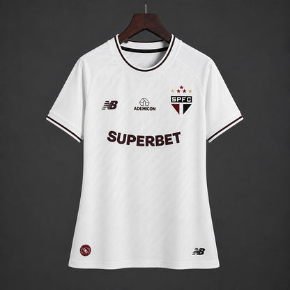 Camisola São Paulo FC 2026-27 Alternativa Branca Versão Mulher