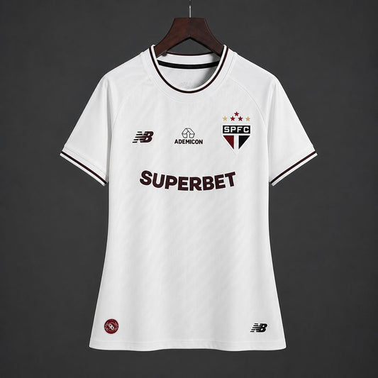 Camisola São Paulo FC 2026-27 Alternativa Branca Versão Mulher