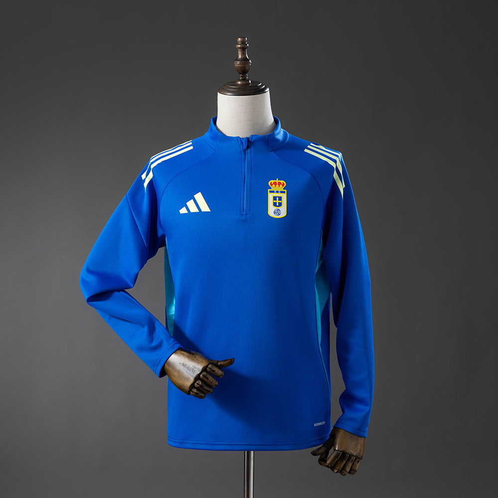 Camisola Treino Real Oviedo 2025-26 Azul