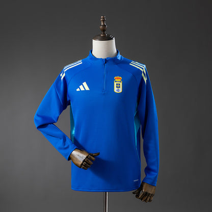 Camisola Treino Real Oviedo 2025-26 Azul