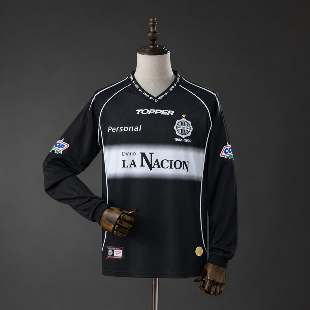 Camisola Manga Comprida CD Olimpia 2026-27 Edição 100º Aniversário Versão Adepto