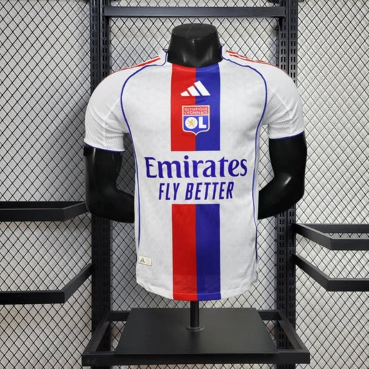 Camisola Olympique Lyon 2025-26 Principal Versão Jogador