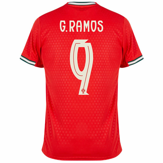 Camisola Portugal 2025 Principal Versão Adepto G. RAMOS #9