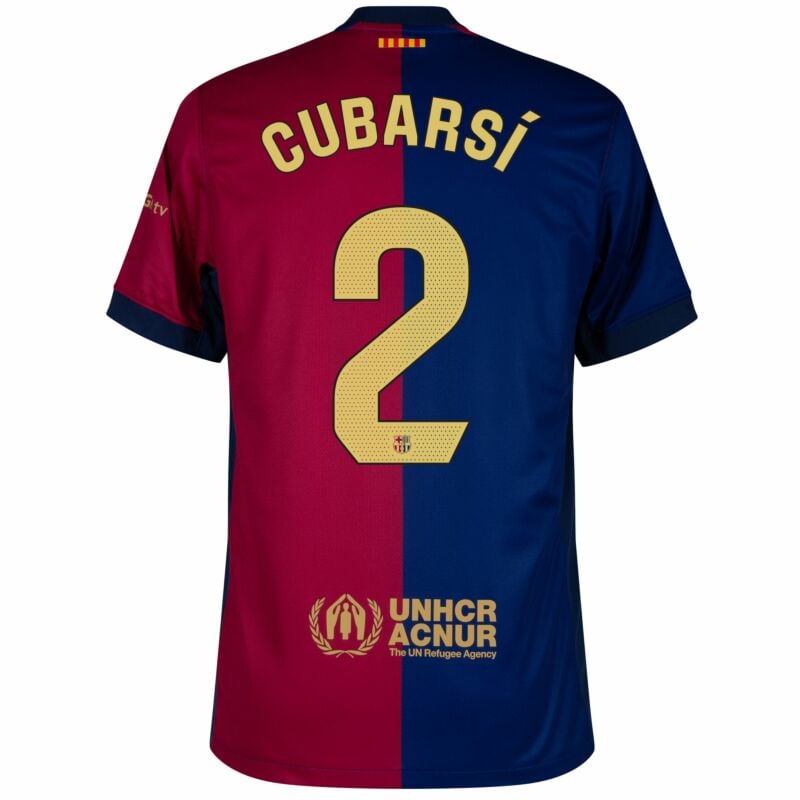 Camisola Barcelona 2024-25 Principal Versão Adepto CUBARSÍ #2