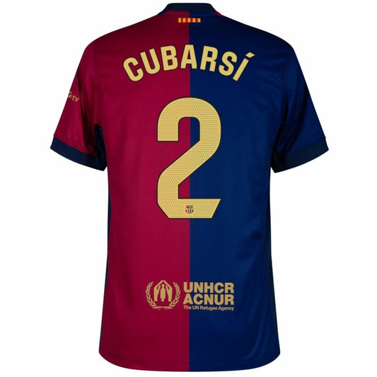 Camisola Barcelona 2024-25 Principal Versão Adepto CUBARSÍ #2