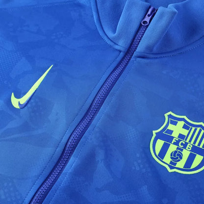 Fato de Treino FC Barcelona 2024-25 - Casaco sem Capuz