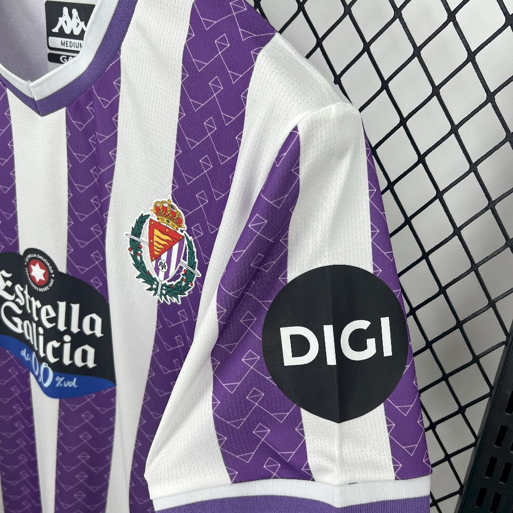 Camisola Real Valladolid CF 2025-26 Principal Versão Adepto