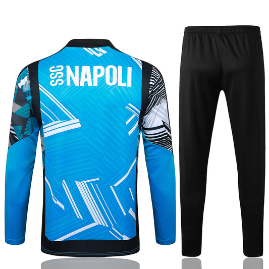 Fato de Treino Napoles 2024-25 - Camisola com Fecho