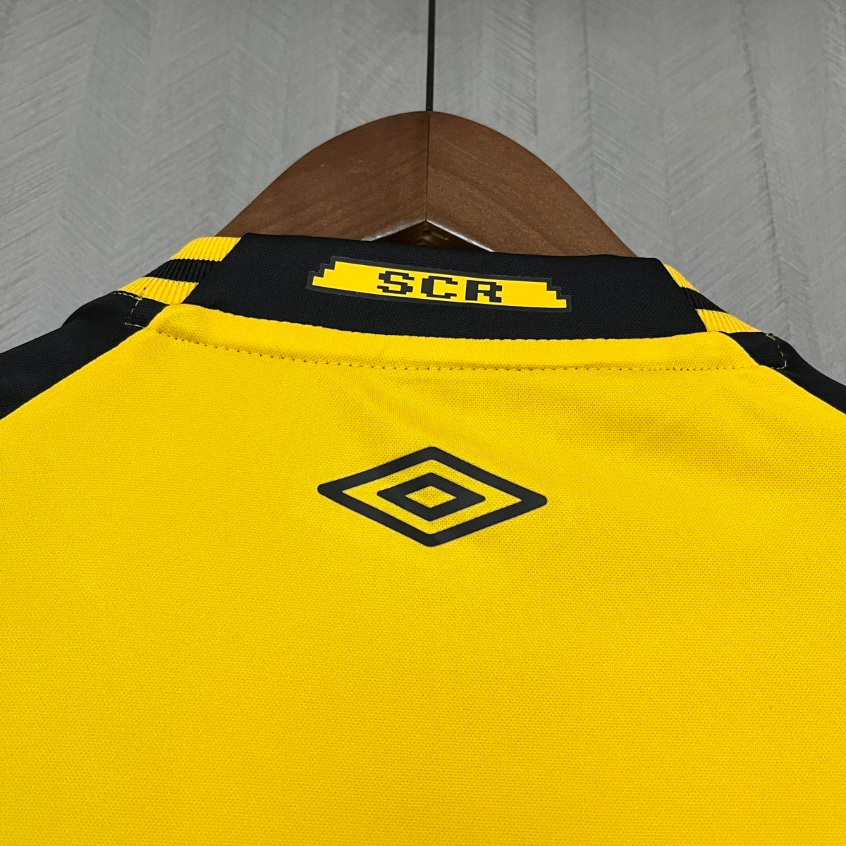 Camisola SC Recife 2025-26 Alternativa Amarela Lisa Versão Adepto