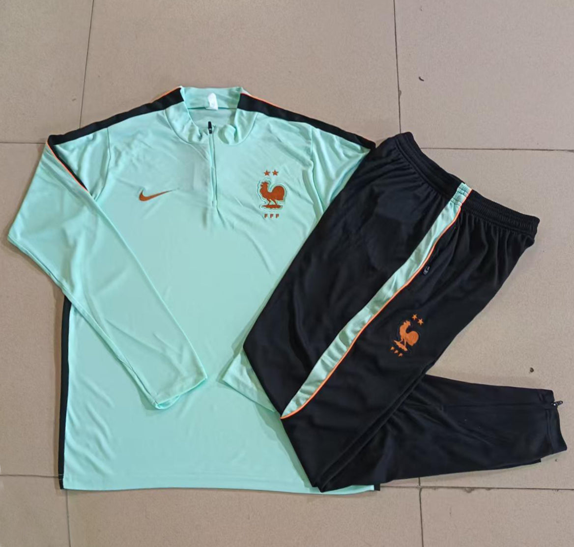 Fato de Treino Frnça 2026 - Camisola com Fecho