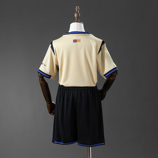 Kit Criança FC Barcelona 2025-26 Alternativo