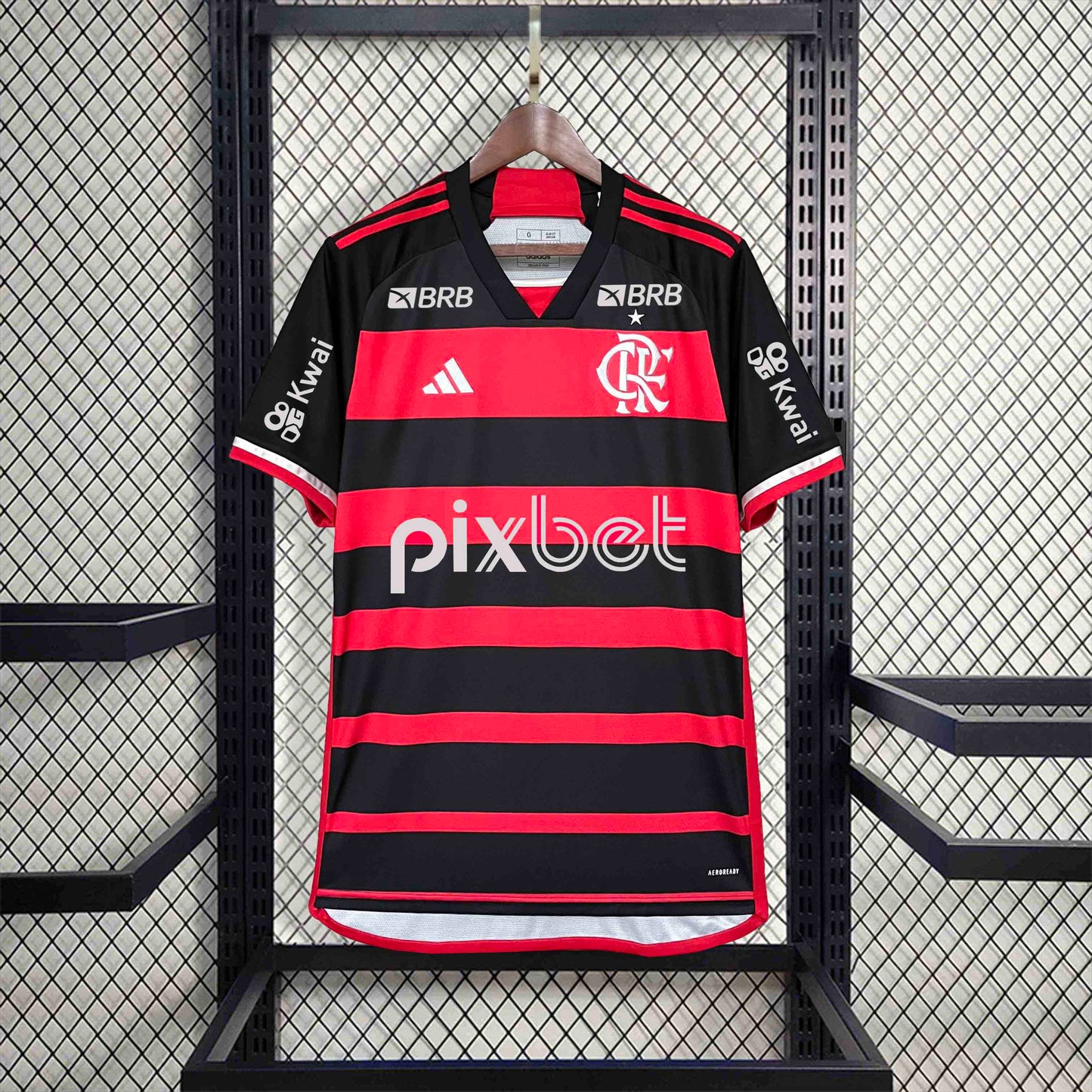 Camisola Flamengo 2024-25 Principal Todos Patrocinadores