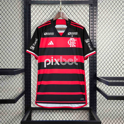 Camisola Flamengo 2024-25 Principal Todos Patrocinadores