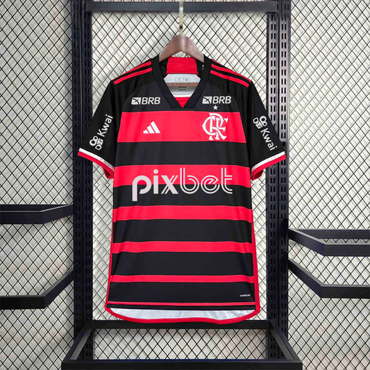 Camisola Flamengo 2024-25 Principal Todos Patrocinadores