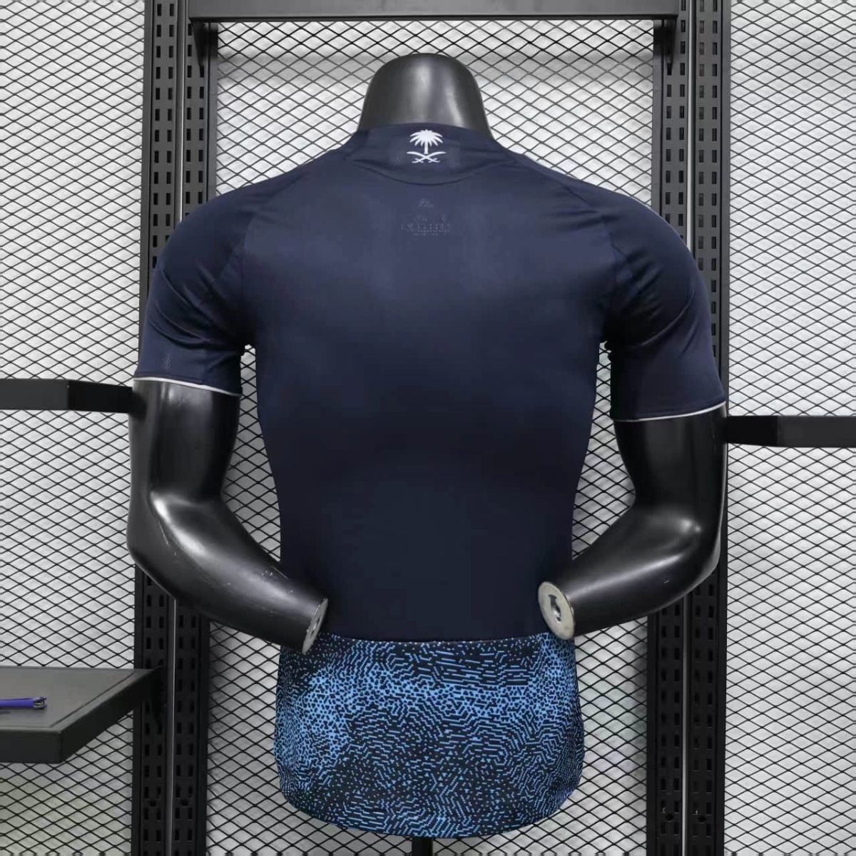 Camisola Al-Nassr FC 2025-26 Alternativa Azul Versão Jogador