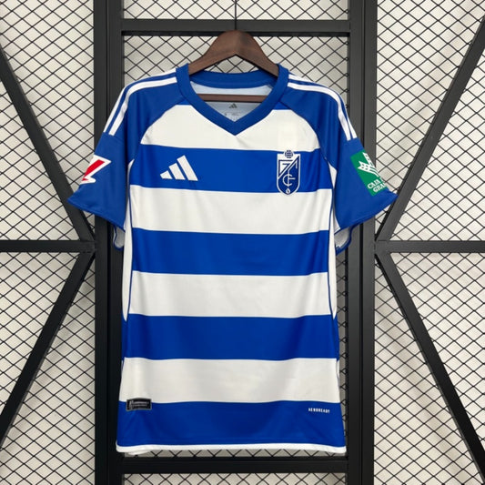 Camisola Granada CF 2025-26 Alternativa Azul Versão Adepto