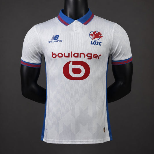 Camisola LOSC Lille 2026-27 Alternativa Branca Versão Jogador