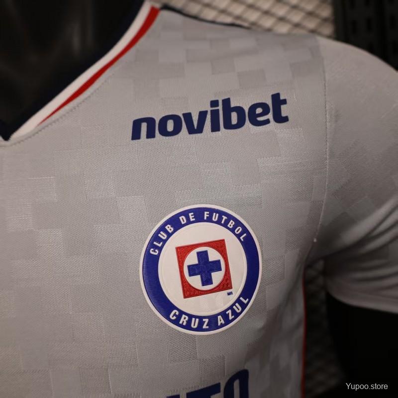 Camisola CD Cruz Azul 2025-26 Alternativa Branca Versão Jogador