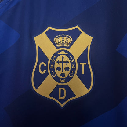 Camisola CD Tenerife 2024-25 Alternativa Azul Versão Adepto