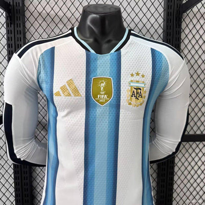 Camisola Manga Comprida Argentina 2026 Principal Versão Jogador