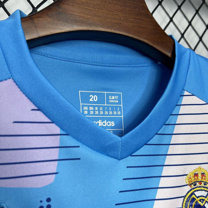 Kit Criança Real Madrid CF 2024-25 Guarda-Redes