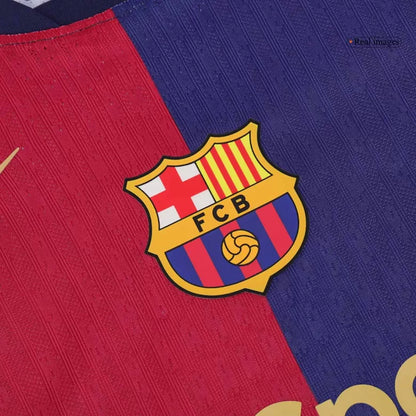 Camisola FC Barcelona 2024-25 Principal Edição 125º Aniversário Versão Adepto