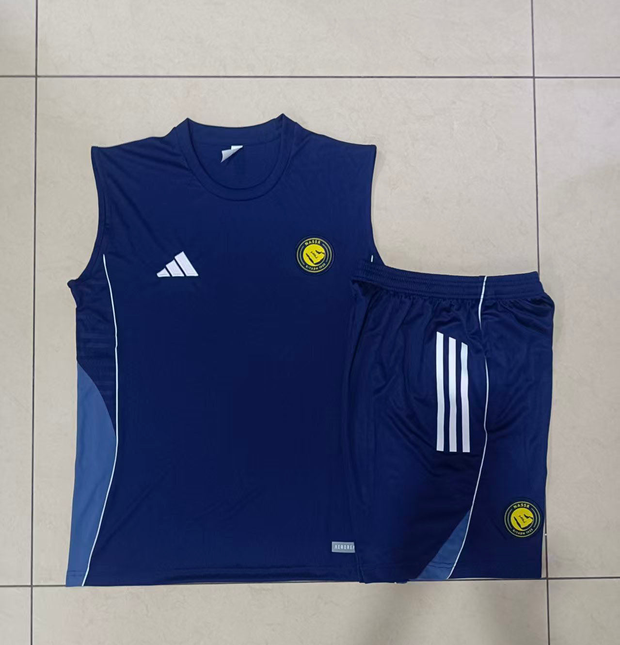 Kit Treino Manga Cava Al-Nassr FC 2025-26