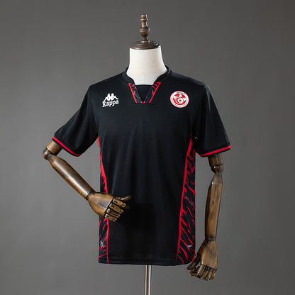 Camisola Tunisia 2026 Alternativa Preta Versão Adepto