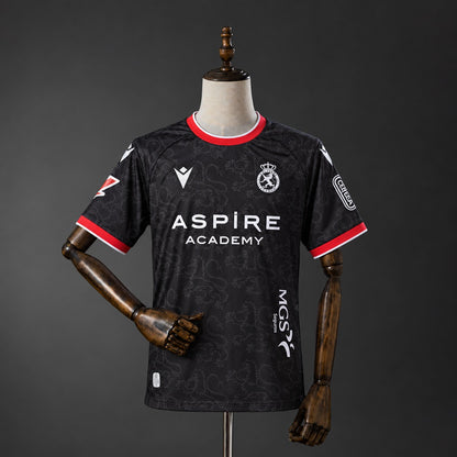 Camisola CD Leonesa 2026-27 Alternativa Preta Versão Adepto
