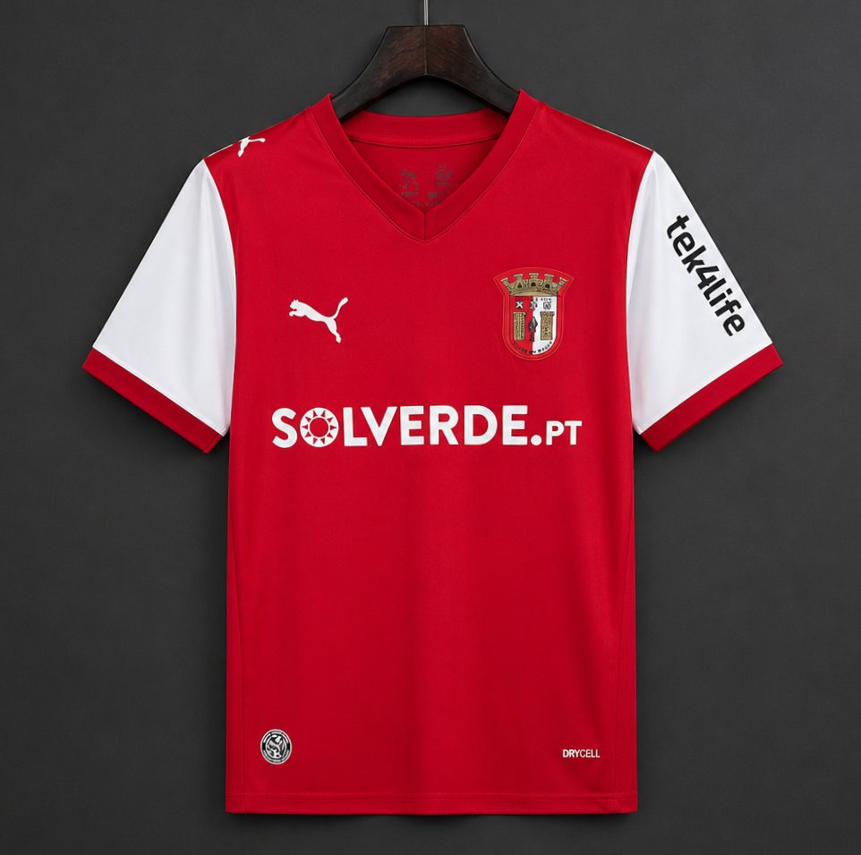 Camisola SC Braga 2026-27 Principal Versão Adepto