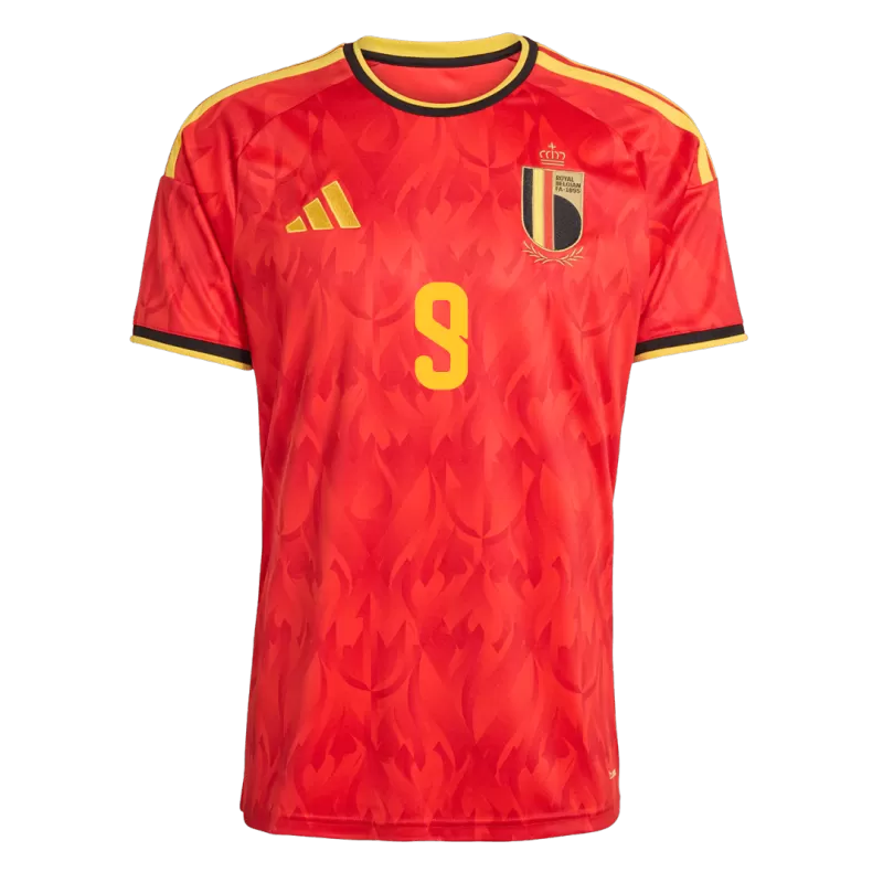 Camisola Belgica 2026 Principal Versão Adepto LUKAKU #9