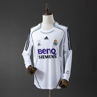 Camisola Manga Comprida Real Madrid 2006-07 Principal