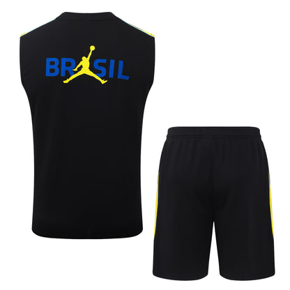 Kit Treino Manga Cava Brasil 2026