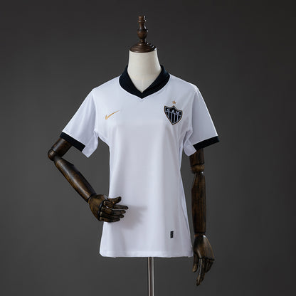 Camisola Atlético-MG 2026-27 Alternativa Branca Lisa Versão Mulher