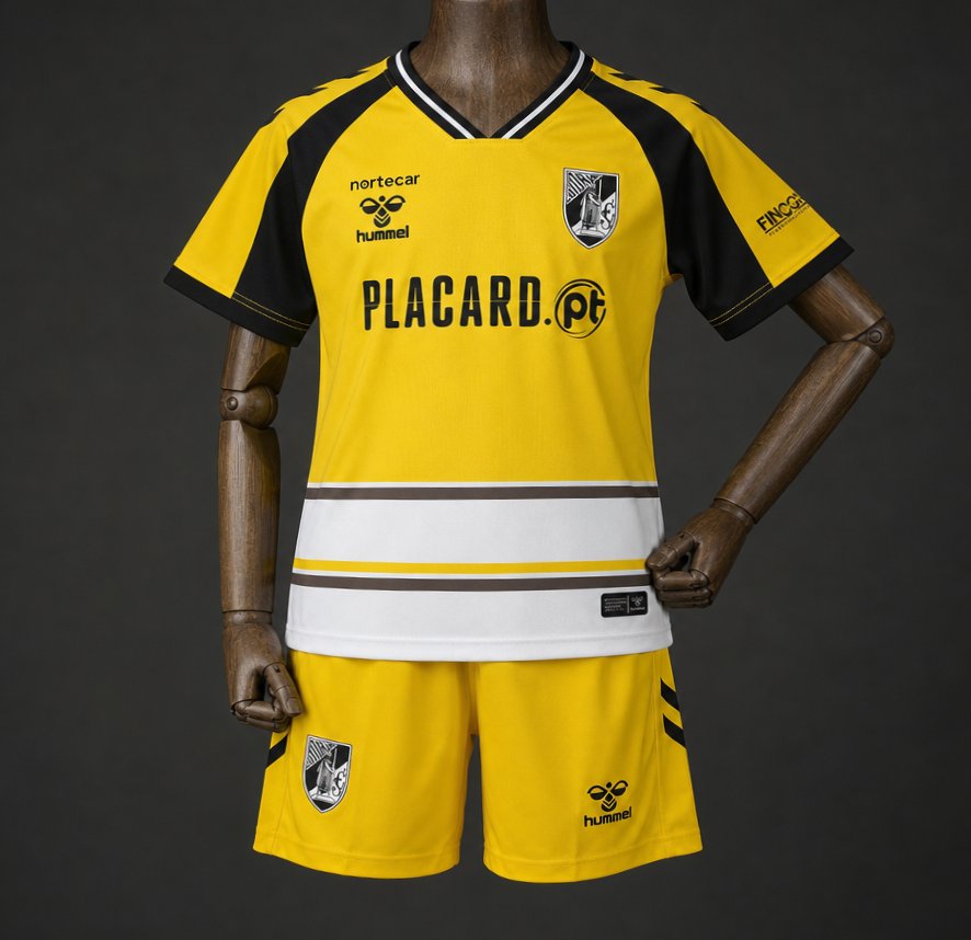 Kit Criança Vitoria SC 2026-27 Alternativo Amarelo