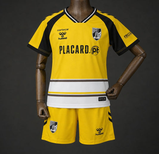 Kit Criança Vitoria SC 2026-27 Alternativo Amarelo