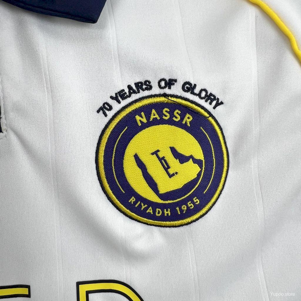 Kit Criança Al-Nassr FC 2025-26 Alternativo