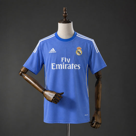 Camisola Real Madrid CF 2013-14 Alternativa Azul Versão Adepto