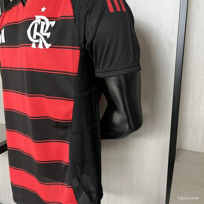 Camisola CR Flamengo 2025-26 Principal Lisa Versão Jogador