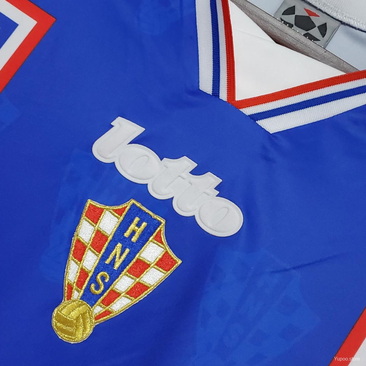 Camisola Croacia 1998 Alternativa