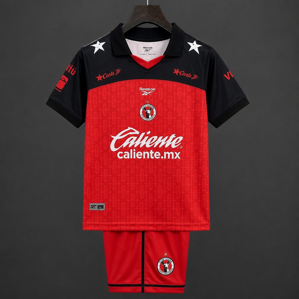 Kit Criança Club Tijuana 2026-27 Principal