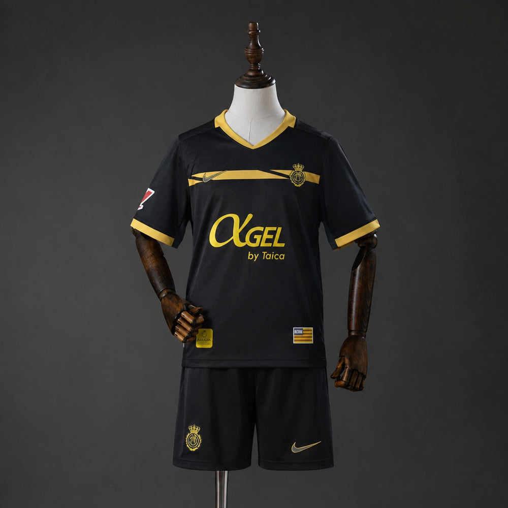 Kit Criança RCD Maiorca 2026-27 Alternativo Preto
