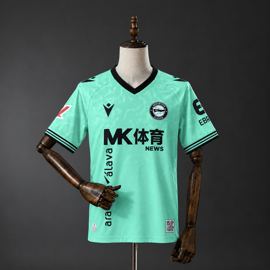 Camisola Deportivo Alaves 2026-27 Alternativa Verde Versão Adepto