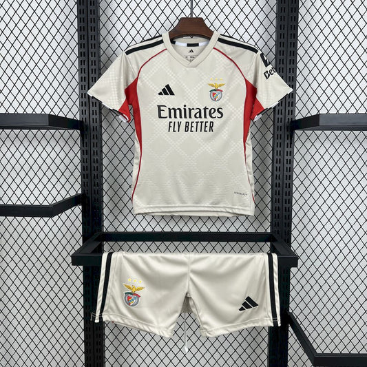 Kit Criança SLB 2025-26 Alternativo Beje