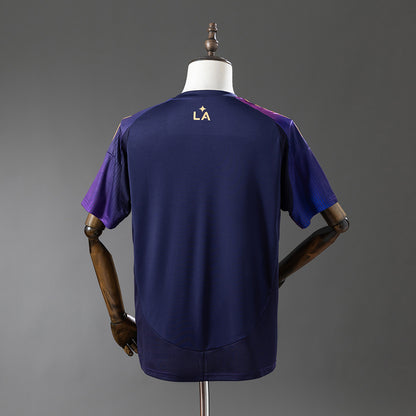 Camisola Los Angeles Galaxy 2025-26 Alternativa Azul Versão Adepto